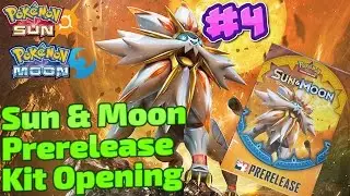 Sun and Moon Prerelease kit #4! Pokemon TCG opening