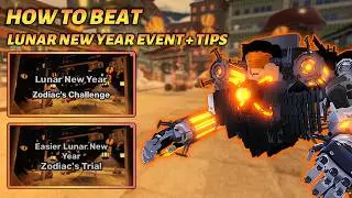 HOW TO BEAT LUNAR NEW YEAR EVENT + TIPS ! [ Skibi Defense ] #roblox #towerdefense