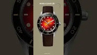Elka Watch Co. Launches Arinis x Loch L&atilde;t: An Amber-Hued Swiss Dive Watch