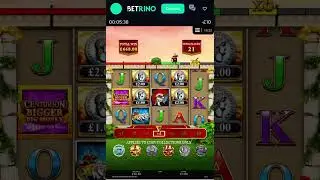 CENTURION BIGGER BIG MONEY 🤑 HUGE WIN off &pound;1.50 stake!! #centurianbiggerbigmoney##bigwin#slots