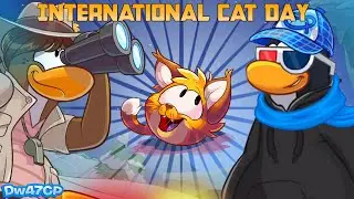 Club Penguin: Meeting PH (International Cat Day)
