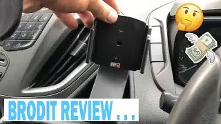 TESTING OUT THE BRODIT PHONE MOUNT