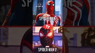 Spider Man 1 vs Spider Man 2 Game Comparison of Details, Gameplay and Animation