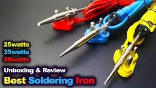 J-Tron Soldering Iron Unboxing and Review 25w 35w 50w
