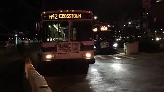 MTA Buses: Orion VII (M42) @ 12 Avenue Term