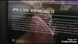 WWE plaque collection 2021