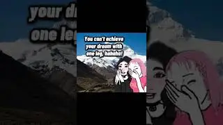 Disabled women climbed Mount Everest 🫡