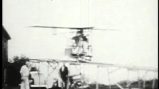 FREE FOOTAGE - 1900s Failed Attempt At Flying Machine