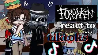 Forsaken React to TikToks // Gacha React // Forsaken