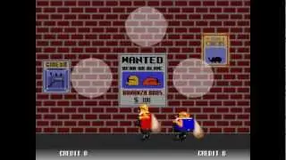 Bonanza Bros. (Arcade - Sega System 24) - Title screen + Gameplay (Stage 1)