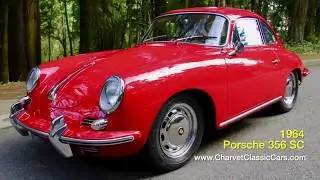 1964 Porsche 356 SC Coupe. Charvet Classic Cars.
