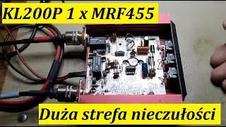 RM KL200P 1 x MRF455 Sprawdzenie Mocy + Pr&oacute;g nieczułości