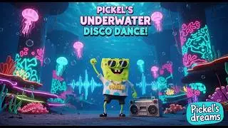 Dubi dubi dam dam and pickel underwater dico dance #spongebob #adventure #cartoon #kids
