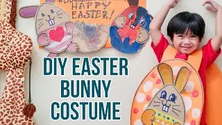 DIY EASTER EGGS AND EASTER BUNNY COSTUME | EASTER 2021