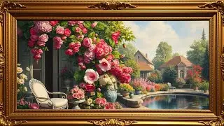 Vintage Seraphic Mood Wallpaper Background | Ultra HD | Framed Original Digital Art