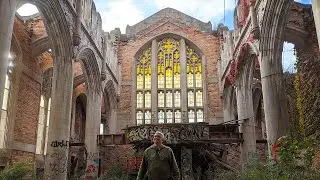 The Ruins of City Church in Gary, Indiana | MINI 2 Drone