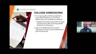 NCAA Eligibility Webinar