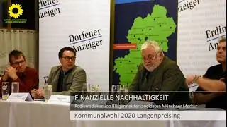 Finanzielle Nachhaltigkeit Langenpreising - Wahl 2020