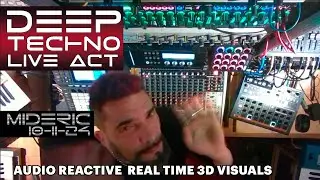 Deep Melodic Techno Analog Live Act - MiDeRiC - Deeper live - 10-11-24