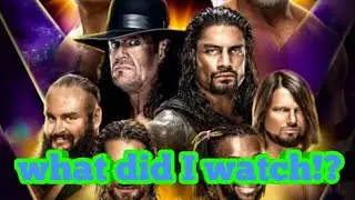 WWE SUPER SHOWDOWN REVIEW!! | GOLDBERG VS.The Undertaken Should Have Happened!! | #WWESSD