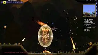 Terraria: Graphical Glitch with Gravity Globe and Celestial Towers