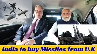 India has signed a 350-million pound defence deal with the U.K. to buy missiles for the Indian Army