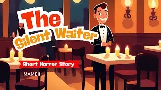 The Silent Waiter🍽️👻🕯️| Short Horror Story - MAMEII