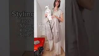 Styling mit 54. Pyjama Zweiteiler mit Blazer &ndash; Styling Tipp f&uuml;r Abendlook
