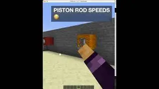 Piston rod speeds 😳 #minecraft #minecraftshorts #minecraftmemes #gaming  #funny