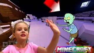 В майнкрафт нашла портал в снежном биоме/Miss Milana PLAY GAMES