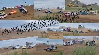 2024 Wiltshire Autograss BAS Round 3 Crashes and Highlights Day 1 17/08/2024