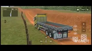 Viagem com caminhão Scania p320 saindo carregado destino fazenda áreia dourada global truck online 