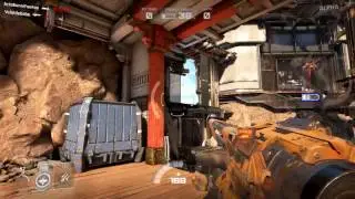 Lawbreakers Alpha - Vanguard Chaingun Gameplay