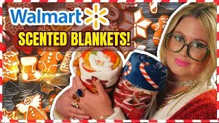 WALMART | NEW CHRISTMAS SCENTED THROW BLANKETS | $9.92 MagnifiScent Scented Throw Blankets #walmart