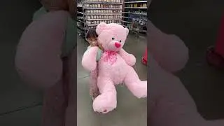 Pink teddy bear 🧸 #cute #viral #trending #toys #shorts