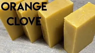 Orange Clove Cold Process Soap