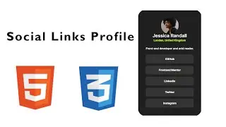 Social Links Profile | Frontend Mentor Challenge