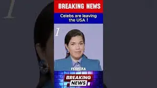 Celebrities leaving USA must watch 😮🇺🇸