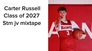 Carter Russell class of 2027 sophomore season mixtape (Saint malachy&rsquo;s memorial high school jv)