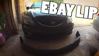 RSX Front Lip Install