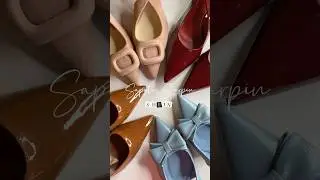 Sapatos Scarpin @SHEINOFFICIAL #sheinhaul #sheinforall #sheinunboxing #scarpin