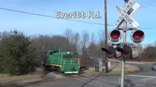 Black River & Western's Candy Cane Limited