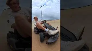 $2,500 Electric GoKart vs Skatepark
