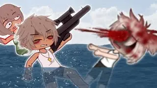 Im Here With My Brother but different 🌊🐬 ( GACHA CLUB ) lit blood 🩸 WARNING ⚠️  trend