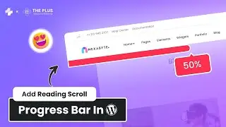 How to add Reading Scroll Progress Bar in WordPress [FREE]