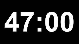 47 Minute Timer | Dark Mode