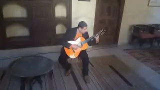 Evocation by Yahya Fahmy's Alhambra 4P  Flamenco guitar recorded at Bait el Sennari Cairo