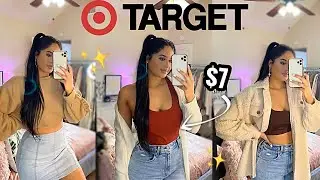 TARGET HAUL♡ Target + Boohoo FALL TRY ON HAUL ! AFFORDABLE FALL CLOTHES 🍂 MUST HAVES for FALL !