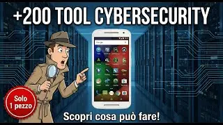 Smartphone per Pentest Investigazioni & OSINT: Kit Cybersecurity e Hacking Etico (+200 Tool)
