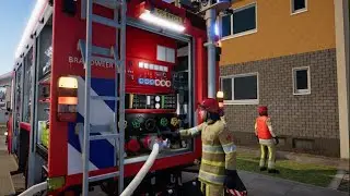 NEDERLANDSE BRANDWEER MULTIPLAYER! | Ferry blust enorme brand | Emergency Call 112#roleplay #short